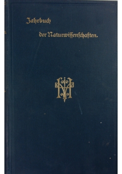 Jahrbuch der Raturwissenschatten, 1904-1905r. - 1905r.