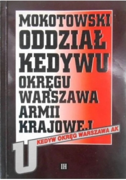 Mokotowski oddział kedywu okręgu Warszawa Armii Krajowej