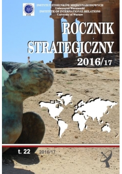 Rocznik strategiczny 2016/2017 Tom 22