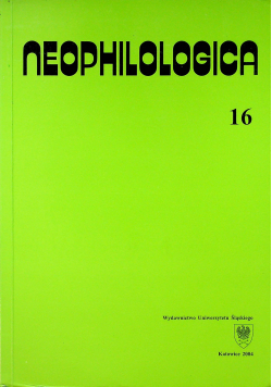 Neophilologica 16