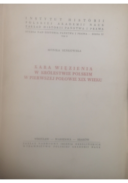 Kara więzienia w Królestwie Polskim w pierwszej połowie XX wieku