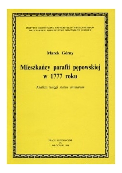 Mieszkańcy parafii pępowskiej w 1777 roku