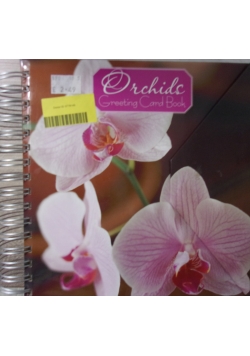 Orchids Greeting Gard Book