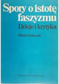Spory o istotę faszyzmu