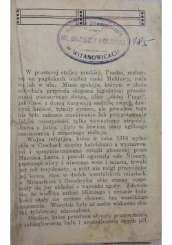 Oblężenie Pragi, 1922 r.