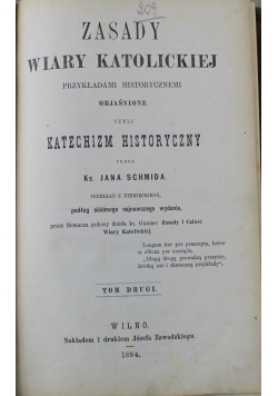 Zasady wiary Katolickiej 1884 r.