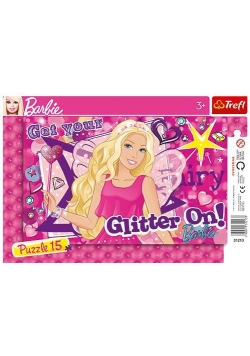Puzzle ramkowe 15 Wróżka Barbie TREFL