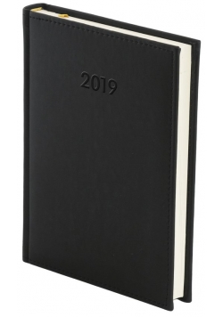 Kalendarz 2019 B5 dzienny Vivella czarny