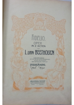 Fidello oper in 2 acten , ok. 1900 r.