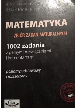 Matematyka zbiór zadań maturalnych