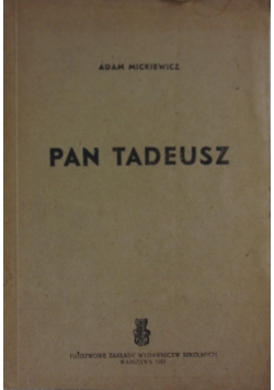 Pan Tadeusz ,1947r.