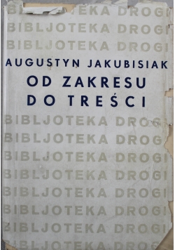 Od zakresu do treści 1936 r.