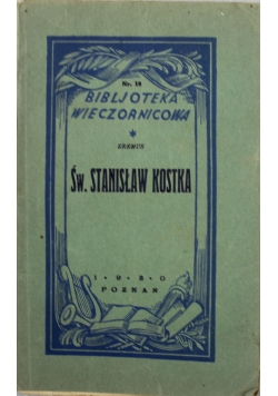 Św Stanisław Kostka 1930 r
