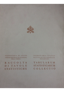 Raccolta Di tavole Statistiche