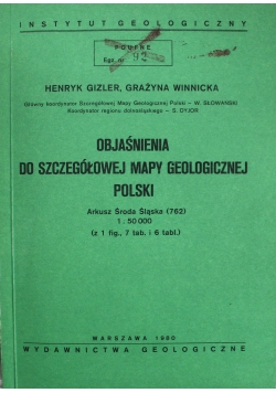 Objaśnienia do szczegółowej Mapy Geograficznej Polski