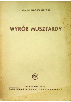 Wyrób musztardy