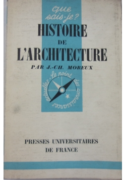 Histoire de L'architecture