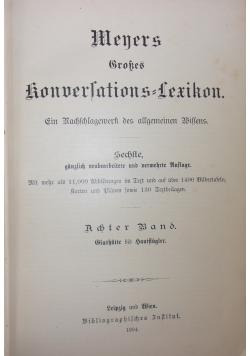 Meyers Konversations-Lexikon,1904r.