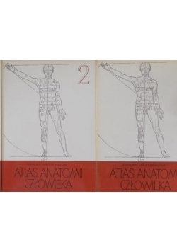 Atlas anatomii człowieka.Zestaw 2 książek