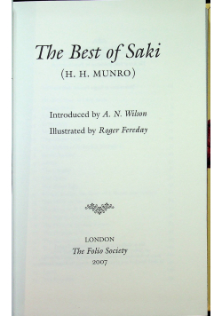 The Best of Saki