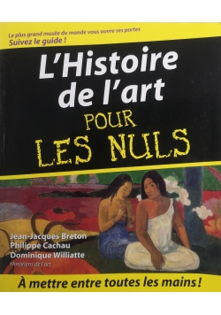 L'Histoire de l'art pour les Nuls