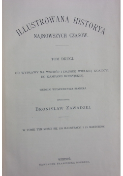 Ilustrowana Historya Najnowszych Czasów  Tom II