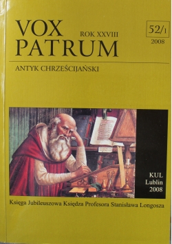 Vox Patrum Nr 52 / 1