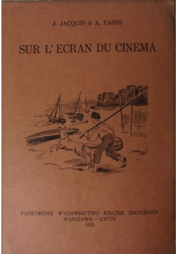 Sur L'Ecran du cinema, 1935r.