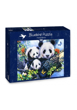 Puzzle 1000 Rodzinka Pand