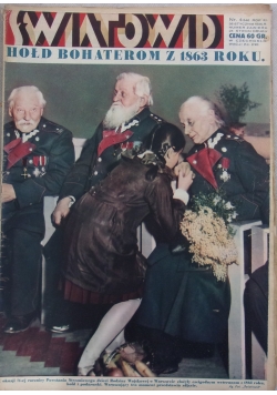 Światowid - Hołd bohaterom z 1863 roku, nr. 4/546, 1935r.
