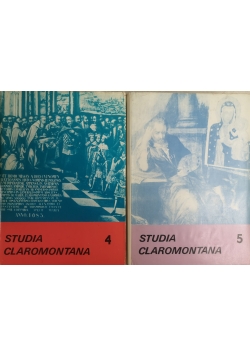 Studia Claromontana tom 4 i 5