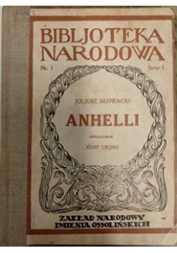Anhelli, 1930 r.