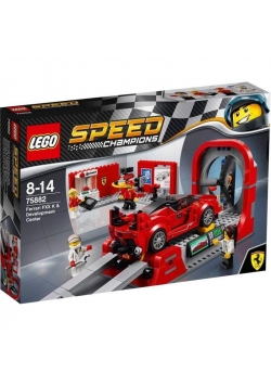 Lego SPEED CHAMPIONS 75882 Ferrari i centrum tech.