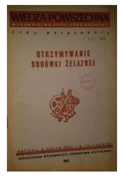 Otrzymywanie surówki żelaznej, 1950