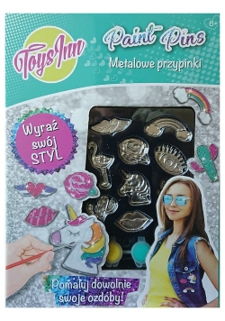 Metalowe przypinki