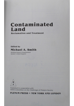 Contaminated Land