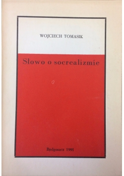 Słowo o socrealizmie Dedykacja Tomasika