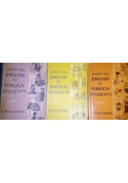 English for foreign students, zestaw 3 książek