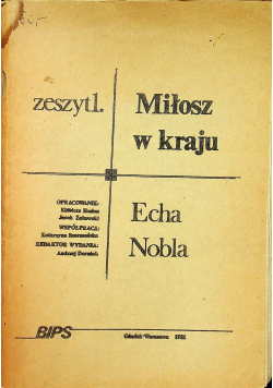 Miłosz w kraju