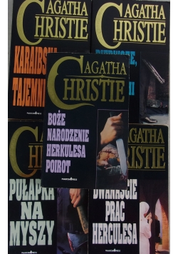 Agatha Christie zestaw 5 książek