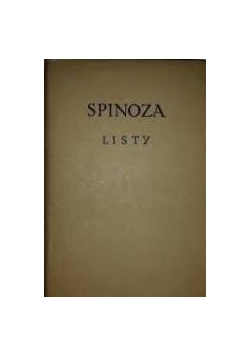 Spinoza Listy