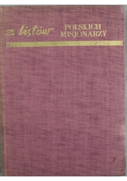 Z listów Polskich Misjonarzy