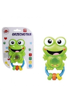 Grzechotka z dźwiękiem Żabka