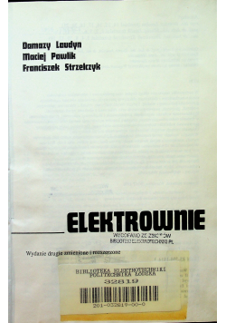 Podręczniki akademickie elektrotechnika