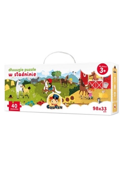 Dłuuugie puzzle W stadninie
