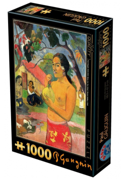 Puzzle 1000 Gauguin, Kobieta trzymająca owoc