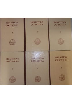 Biblioteka Lwowska zestaw 1-6