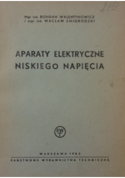 Aparaty elektryczne niskiego napięcia