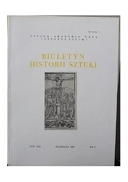 Biuletyn historii sztuki rok XLI nr 2