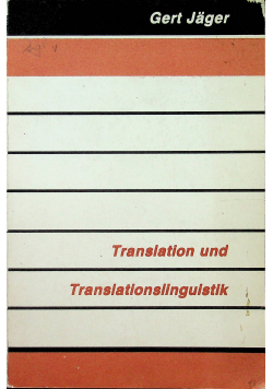 Translation und translationslinguistik